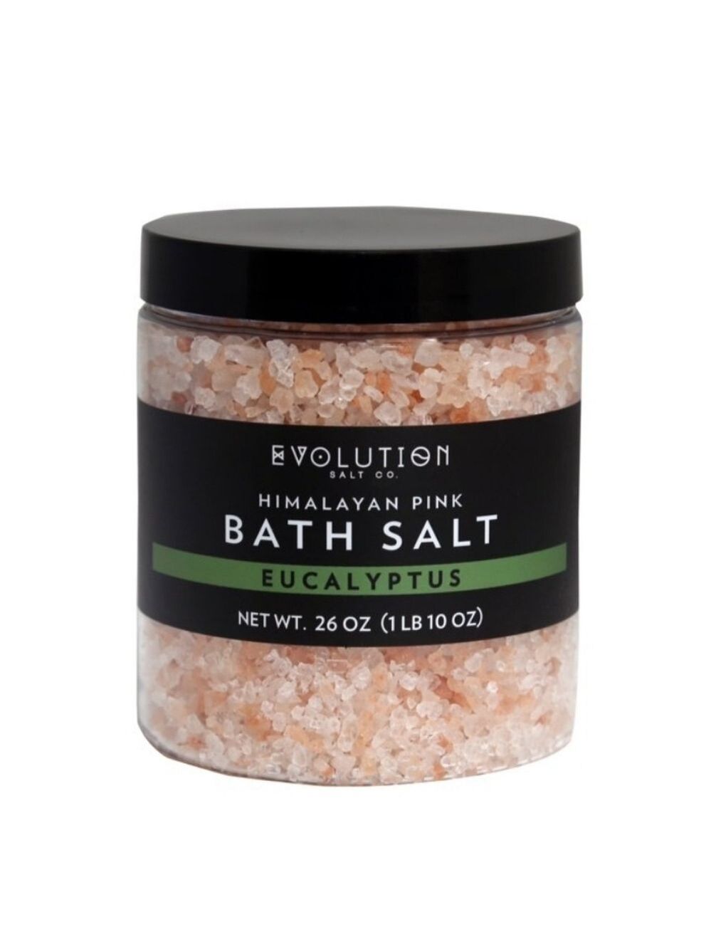 EUCALYPTUS HIMALAYAN BATH SALT - COARSE GRIND - BY EVOLUTION SALT CO LARGE 26